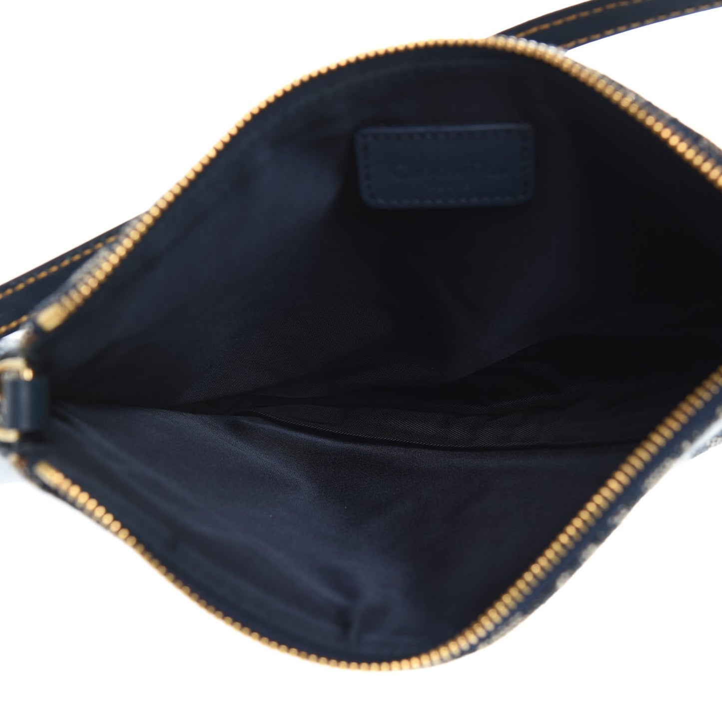 Monogram Mini Saddle Pochette Navy