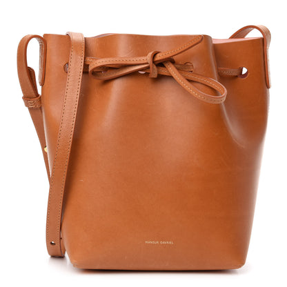 Mansur Gavriel Calfskin Mini Bucket Bag Cammello Rosa 1 of 13