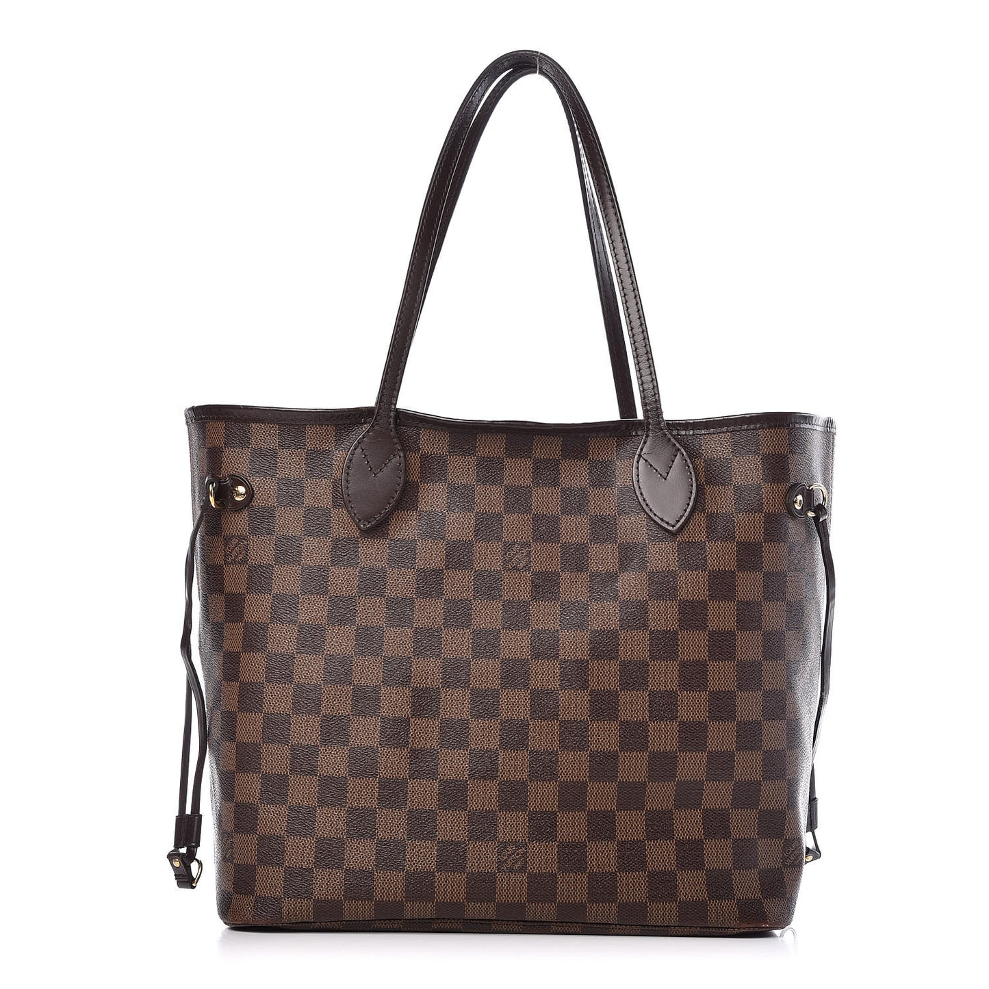 Damier Ebene Neo Neverfull MM Rose Ballerine