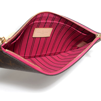 Louis Vuitton Monogram Neverfull MM GM Pochette Pivoine 5 of 8