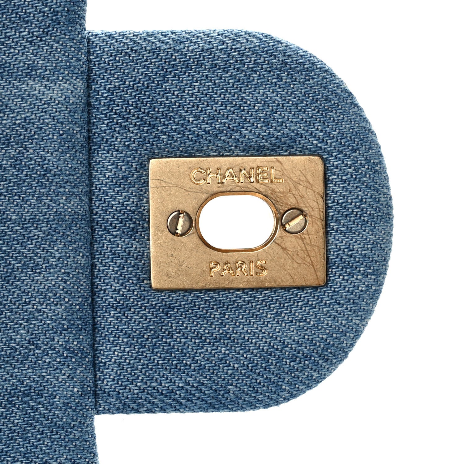 Chanel Denim Quilted Mini Pearl Crush Flap Blue 11 of 12