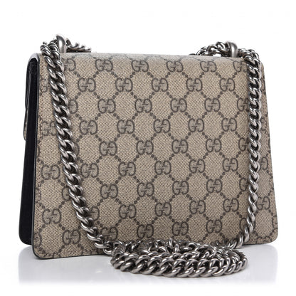 Gucci GG Supreme Monogram Mini Dionysus Shoulder Bag Black 3 of 10