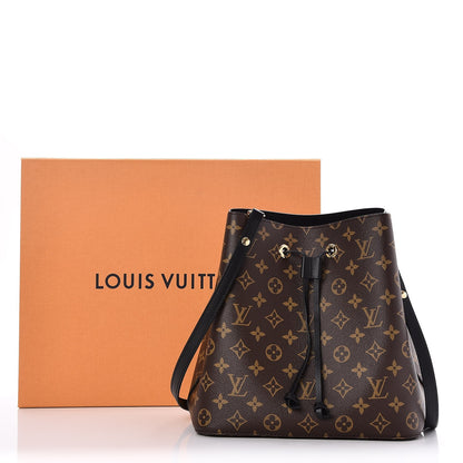 Louis Vuitton Monogram Neonoe MM Black 7 of 8