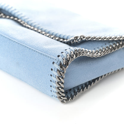 Stella McCartney Shaggy Deer Mini Falabella Shoulder Bag Light Blue 9 of 9
