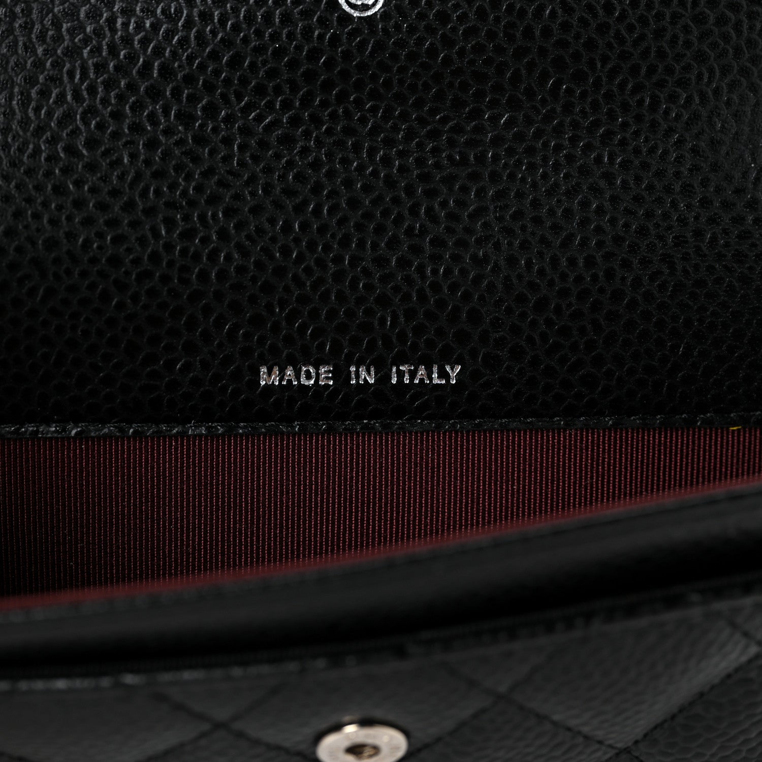 Chanel Caviar Quilted Flap Card Holder Black 7 of 7