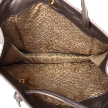 Bottega Veneta Metallic Nappa Intrecciato Tote Rose Gold 5 of 8