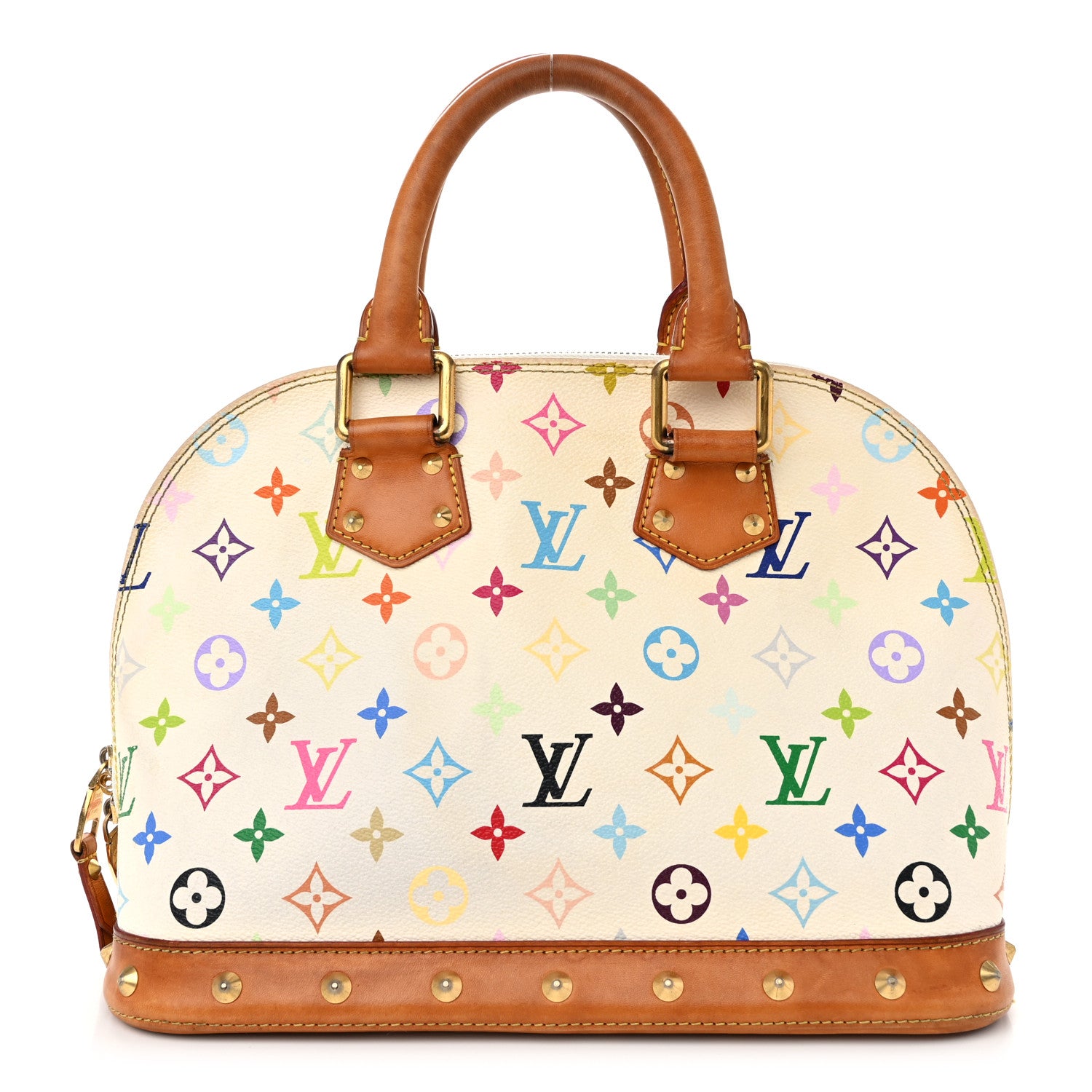 Louis Vuitton Monogram Multicolor Alma PM White 1 of 14
