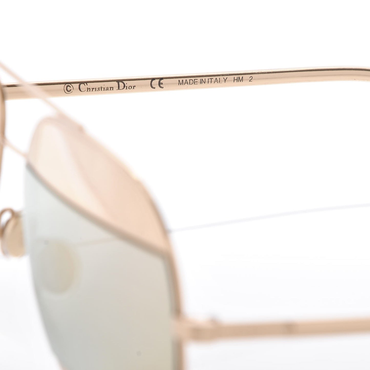 Split 1 Aviator Sunglasses Gold