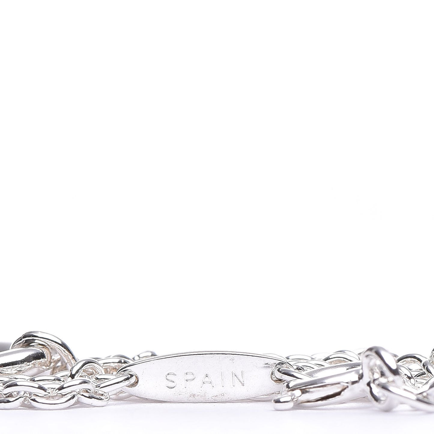 Sterling Silver Elsa Peretti Open Heart Charm Bracelet