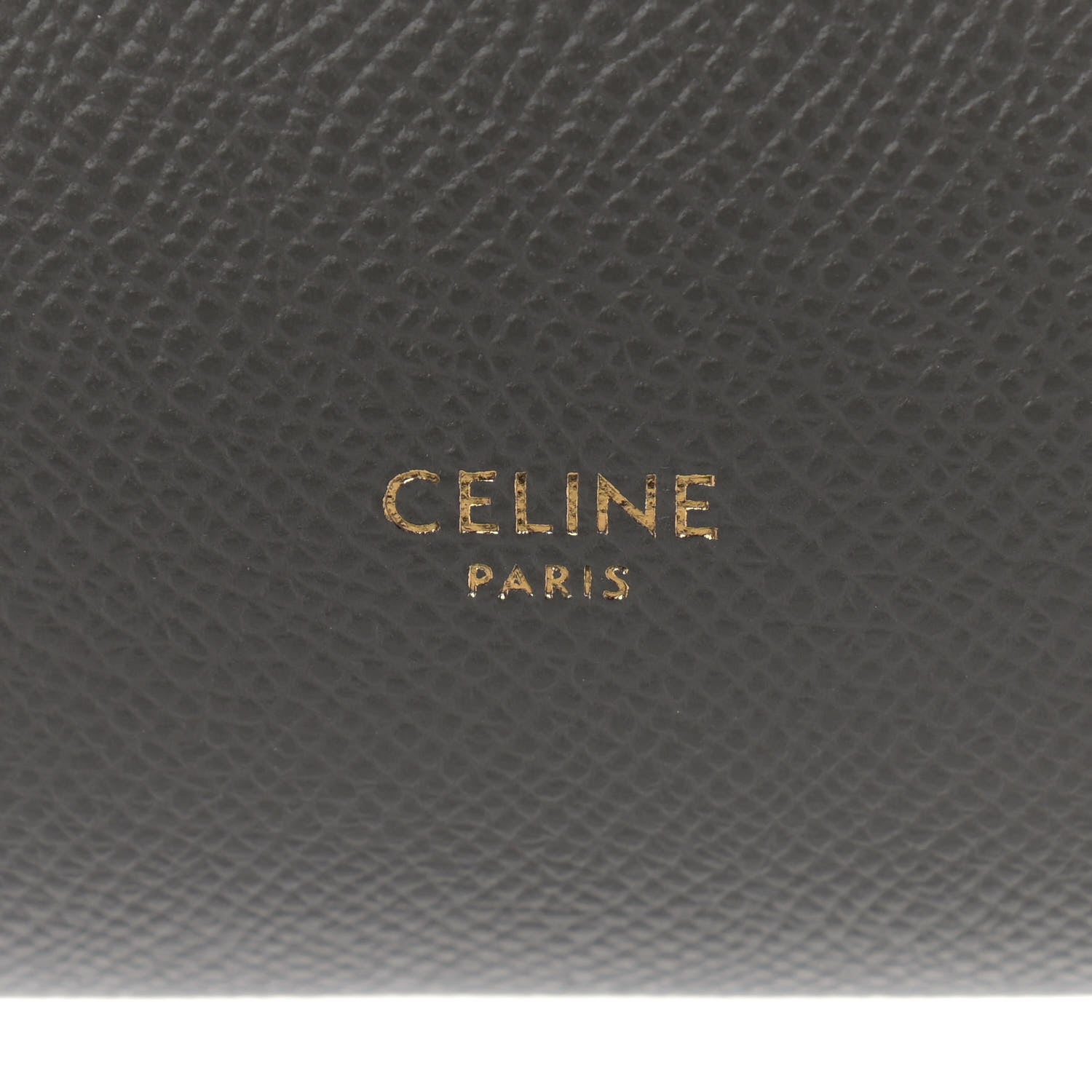 Celine Grained Calfskin Nano Belt Bag Grey 6 of 9