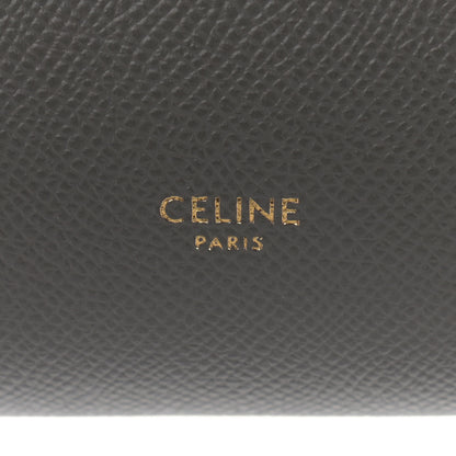 Celine Grained Calfskin Nano Belt Bag Grey 6 of 9