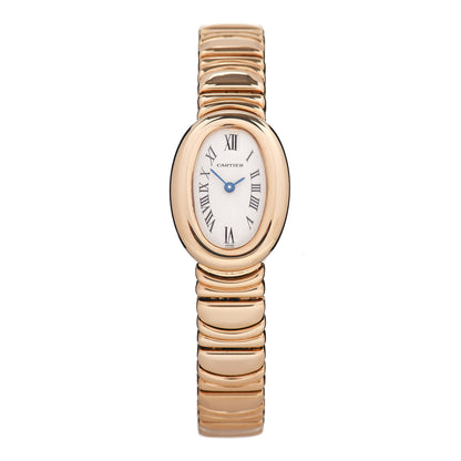 Cartier 18K Yellow Gold 18mm Baignoire Quartz Watch 1 of 4