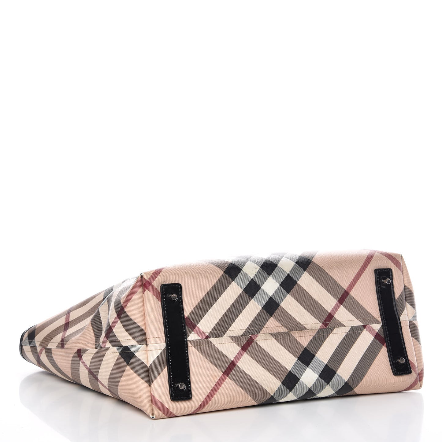 Nova Check Large Nickie Tote Black