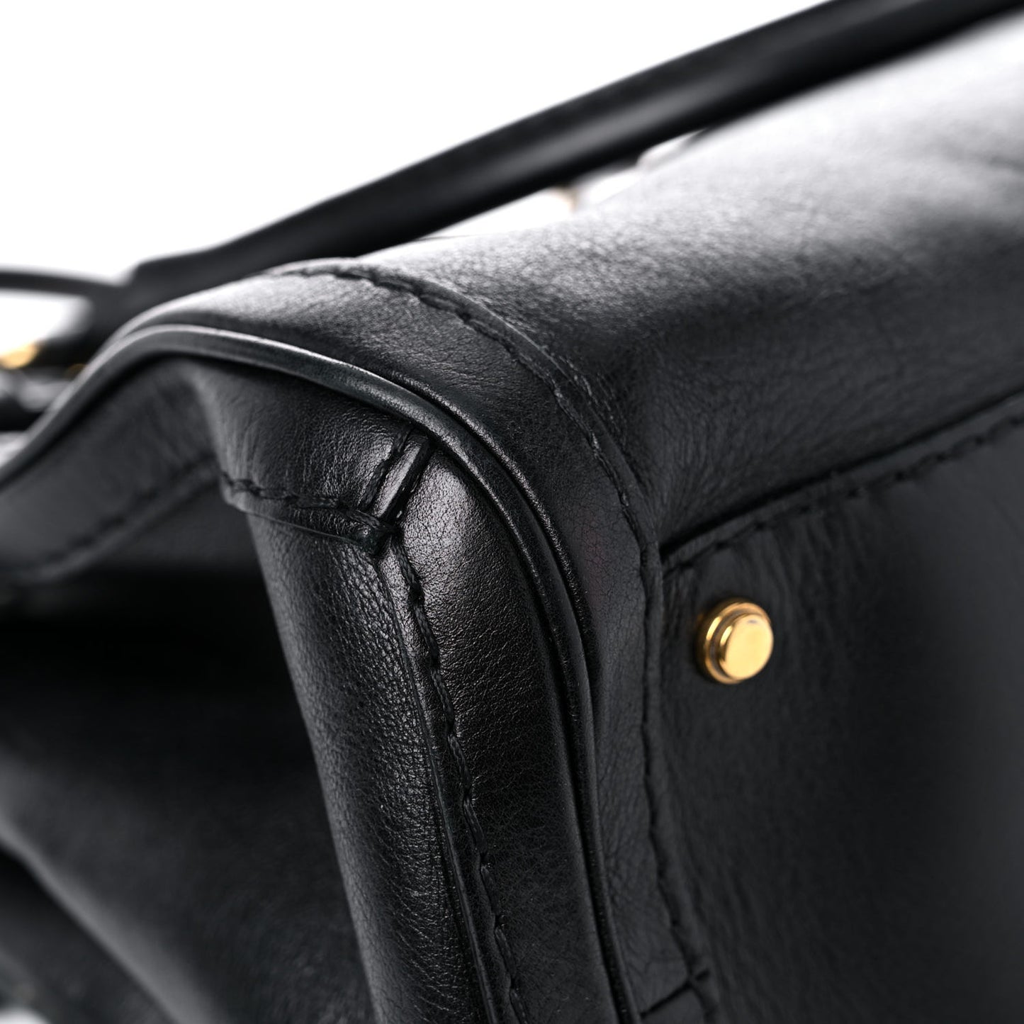 Calfskin Medium GG Running Tote Black