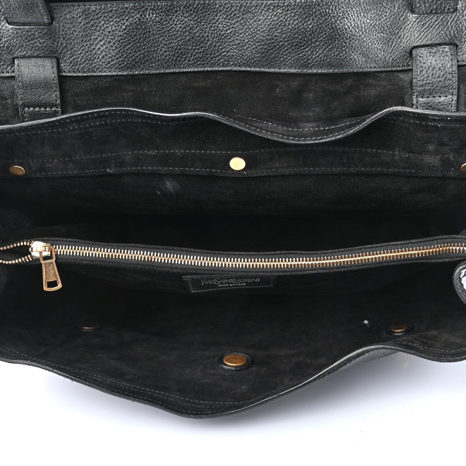 Saint Laurent Pony Hair Patent Large Muse Two Black 5 of 9