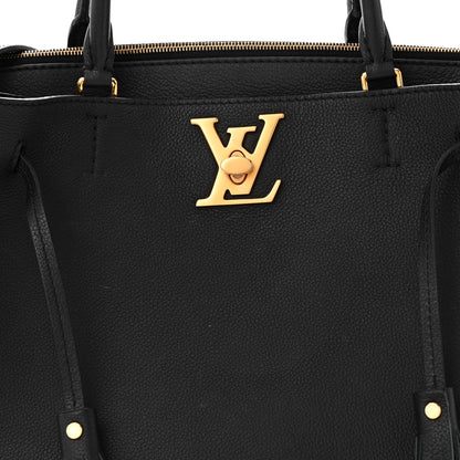 Louis Vuitton Calfskin Lockmeto Black 7 of 12