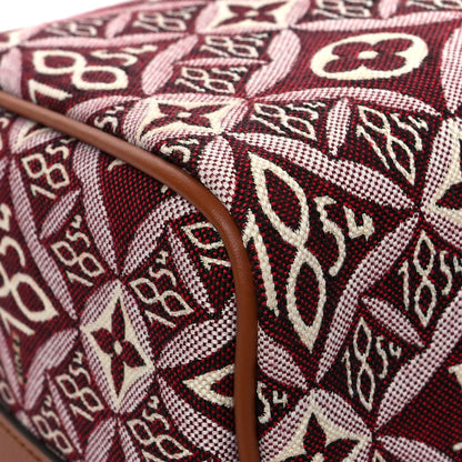 Louis Vuitton Jacquard Since 1854 Speedy Bandouliere 25 Bordeaux 7 of 11
