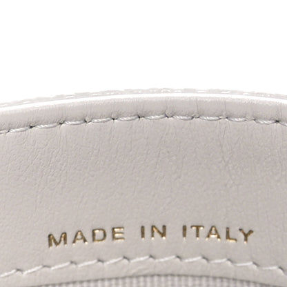 Chanel Caviar Quilted Card Holder Light Grey 7 of 8