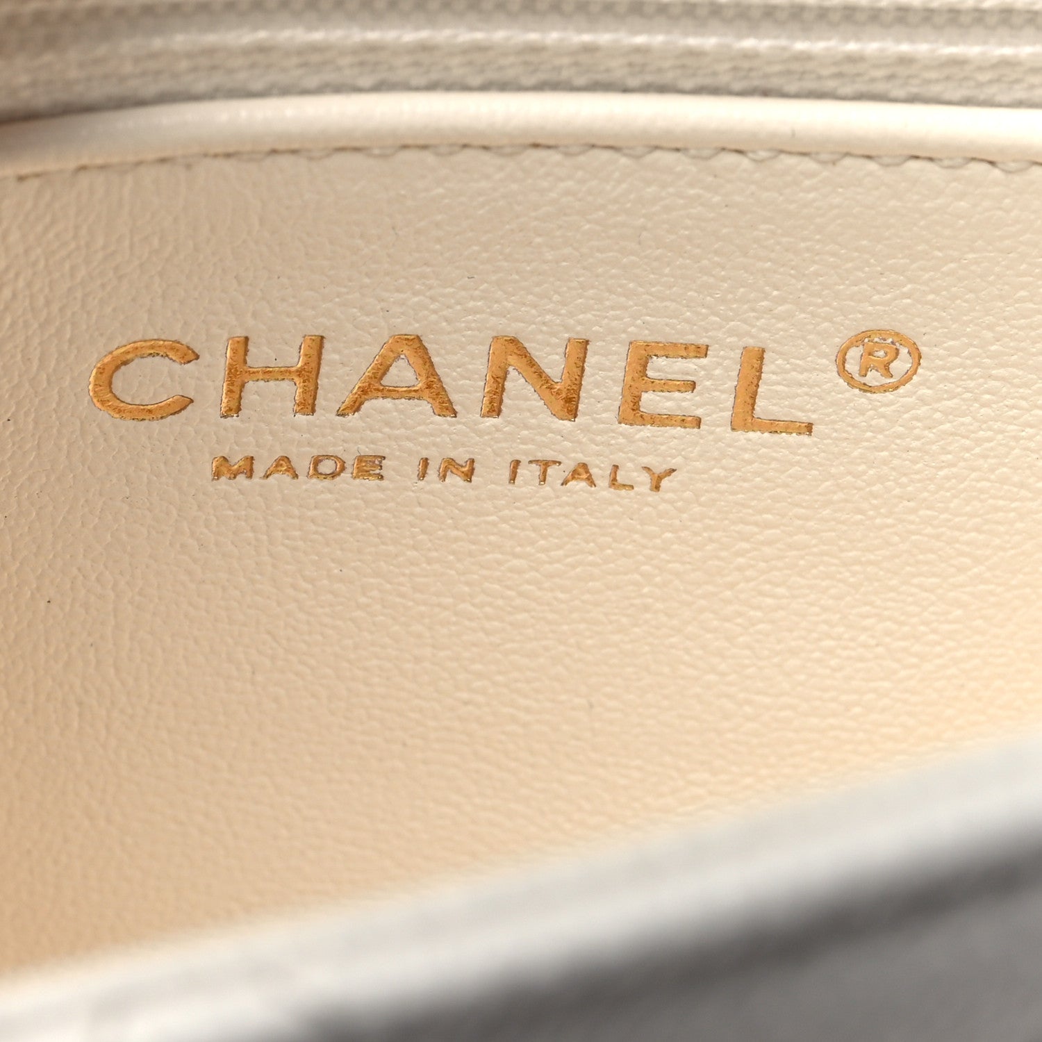 Chanel Caviar Quilted Mini Sweetheart Flap White 6 of 10