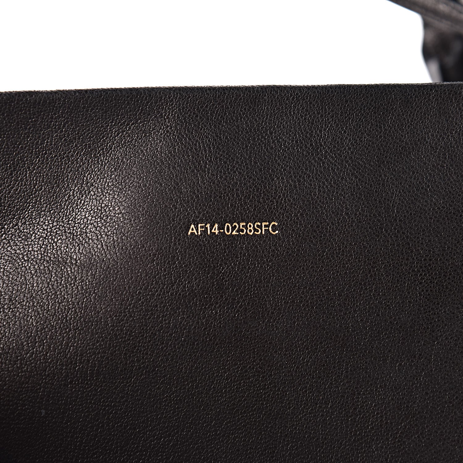 3.1 Phillip Lim 3.1 Calfskin Crocodile Embossed Medium Wednesday Boston Black 8 of 11