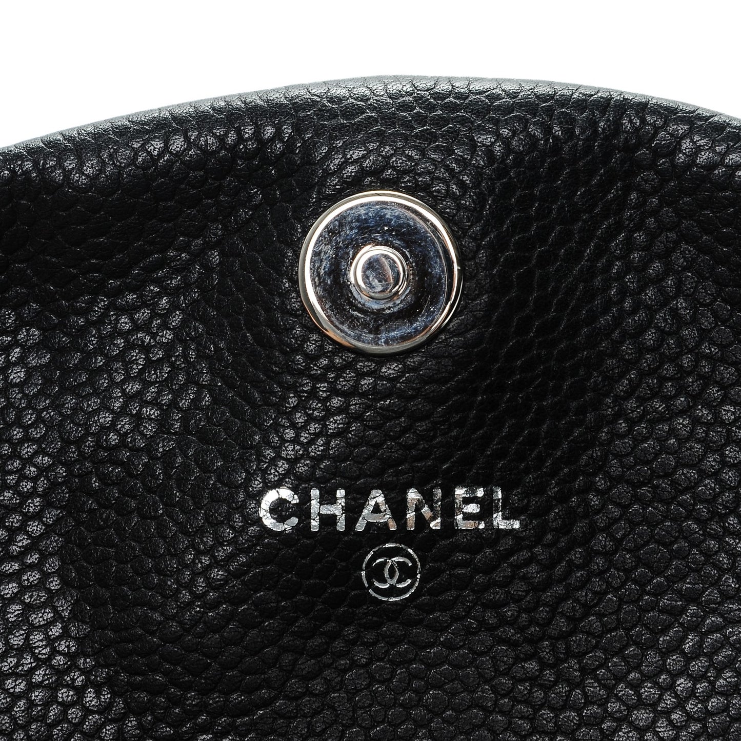 Caviar Half Moon Wallet On Chain WOC Black