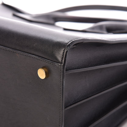 Saint Laurent Grained Calfskin Small Sac De Jour Black 13 of 13