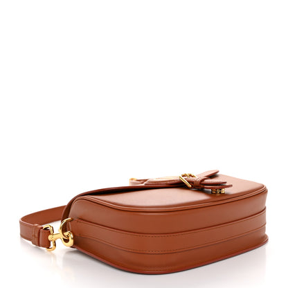 Christian Dior Box Calfskin Medium Bobby Flap Dark Tan 4 of 10