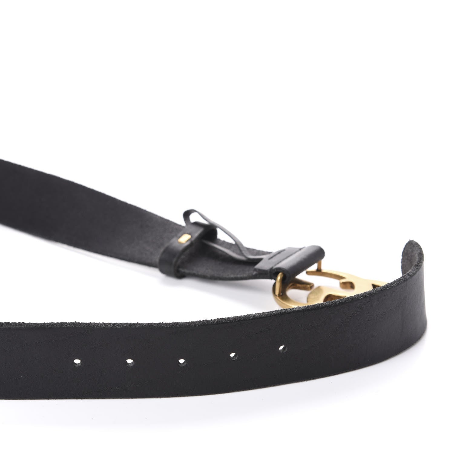 Gucci Faded Calfskin Double G 40mm Belt 90 36 Black 5 of 5