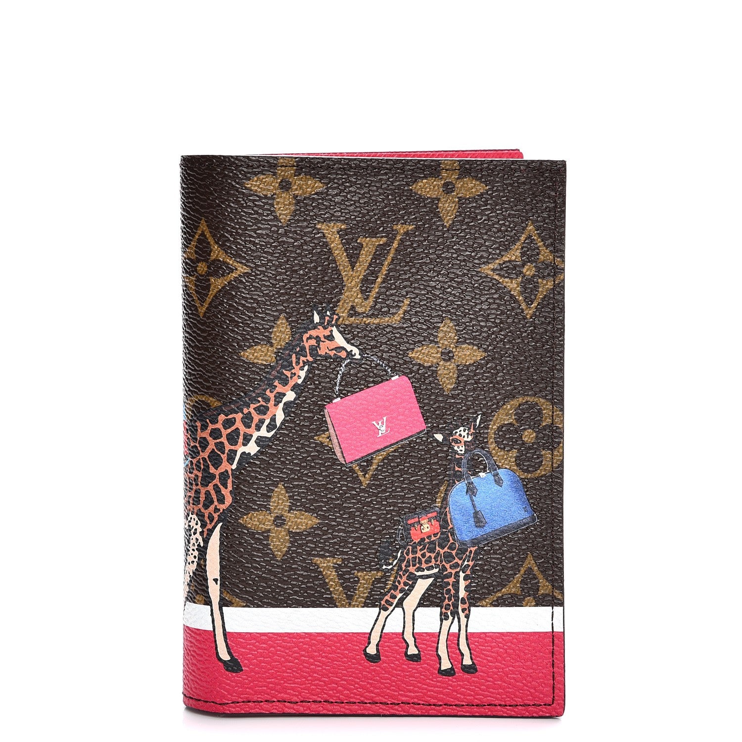 Louis Vuitton Monogram 2017 Christmas Animation Passport Cover 1 of 7
