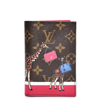Louis Vuitton Monogram 2017 Christmas Animation Passport Cover 1 of 7