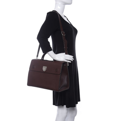 Christian Dior Grained Calfskin Large Diorever Flap 2 of 14