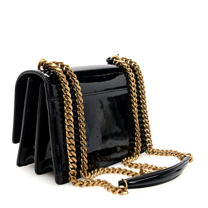 Saint Laurent Patent Small Monogram Sunset Black 3 of 10