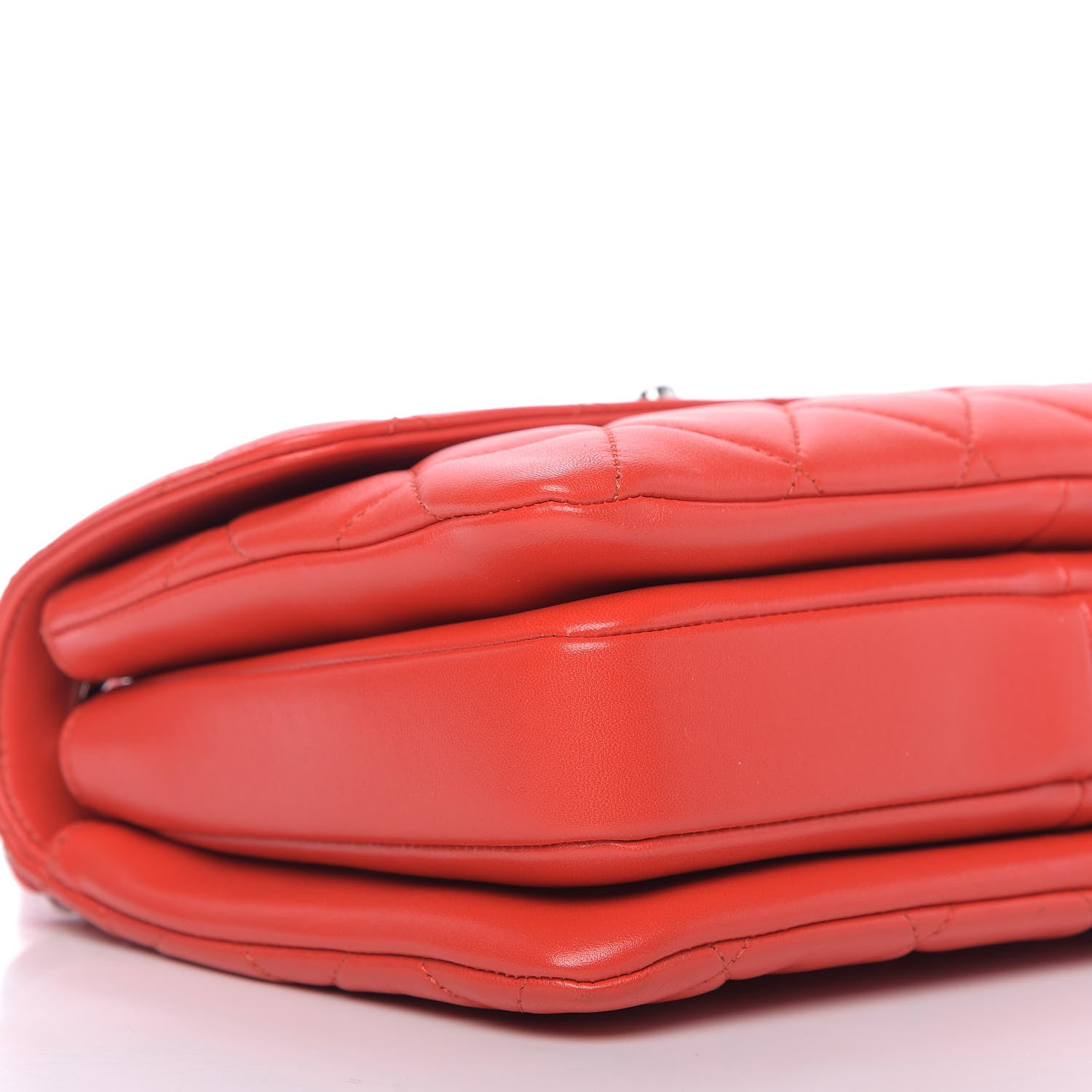 Chanel Lambskin Quilted Small Trendy CC Flap Dual Handle Bag Red 7 of 10