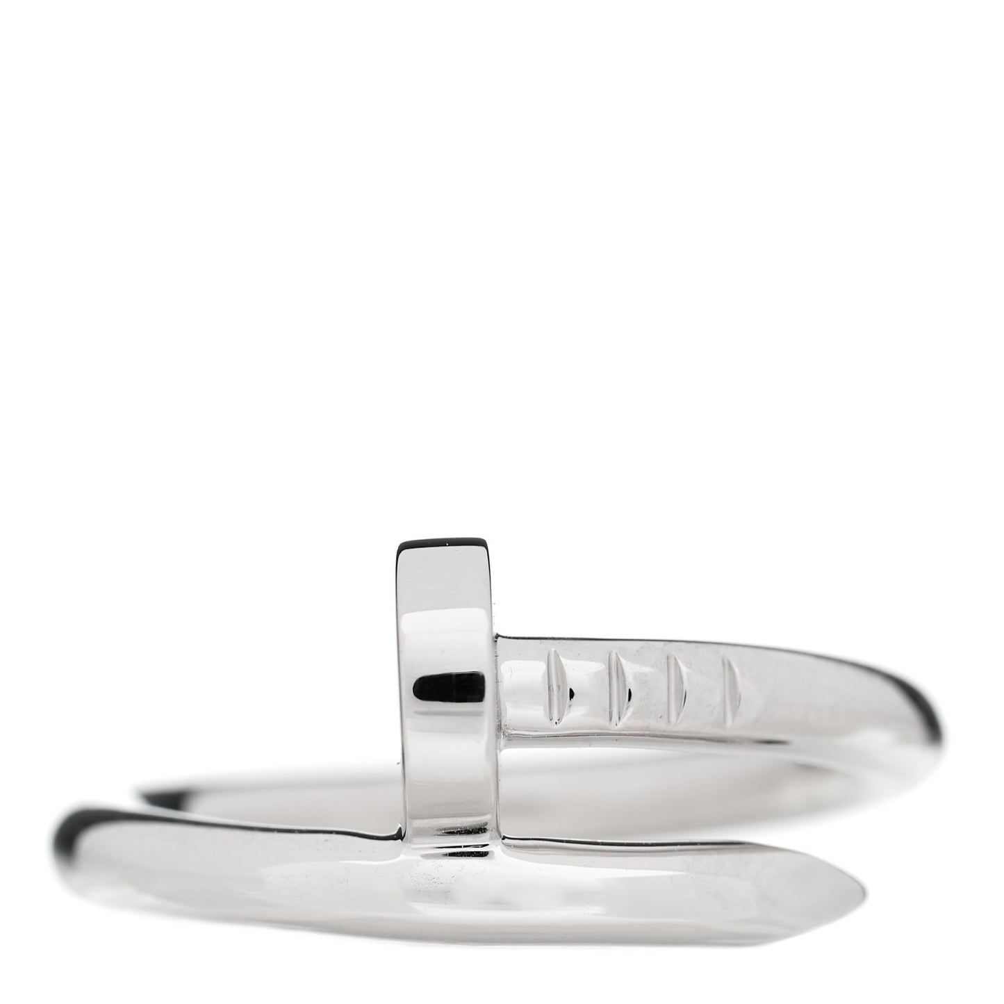18K White Gold Juste Un Clou Ring 54 6.75