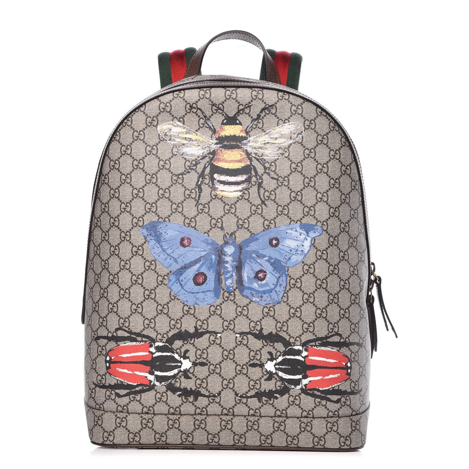 Gucci GG Supreme Monogram Web Insect Dome Backpack 1 of 9