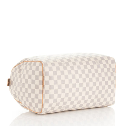 Louis Vuitton Damier Azur Speedy 35 4 of 9
