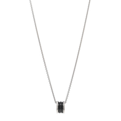 Bulgari Sterling Silver Ceramic Save The Children Pendant Necklace 1 of 4