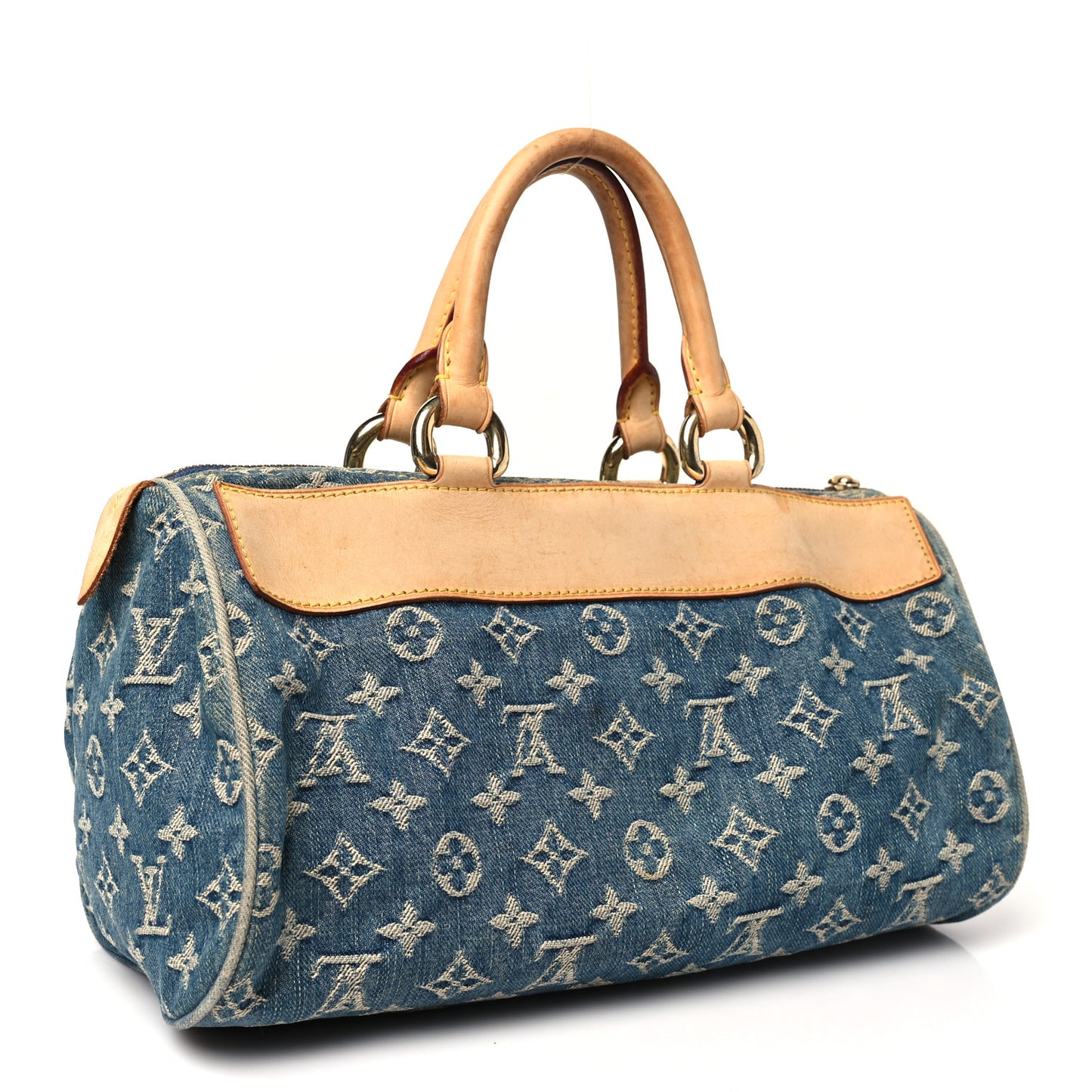 Monogram Denim Neo Speedy Blue