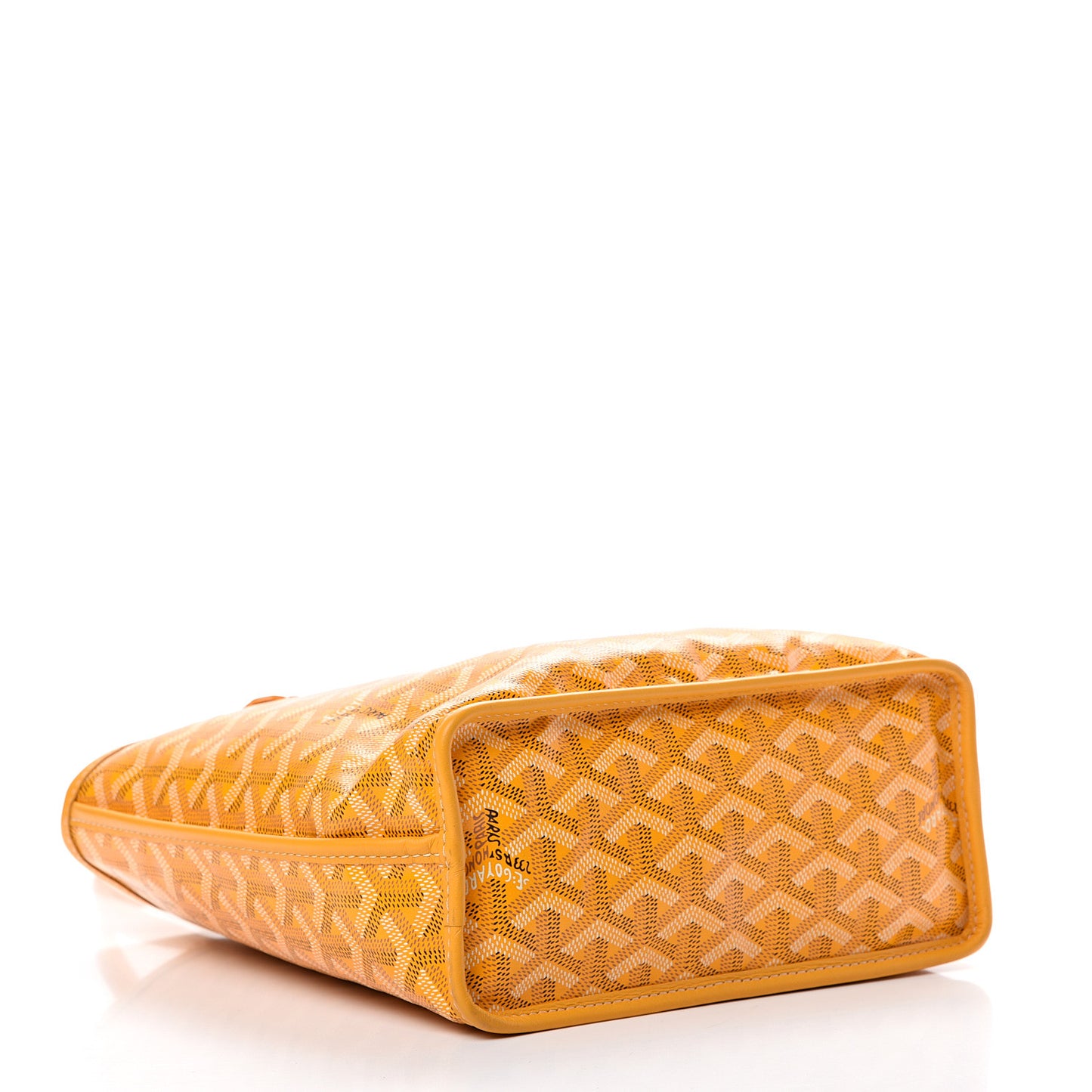 Goyardine Reversible Mini Anjou Yellow