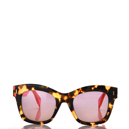 Fendi Sunglasses FF0025/S Havana Fluo Pink 2 of 7