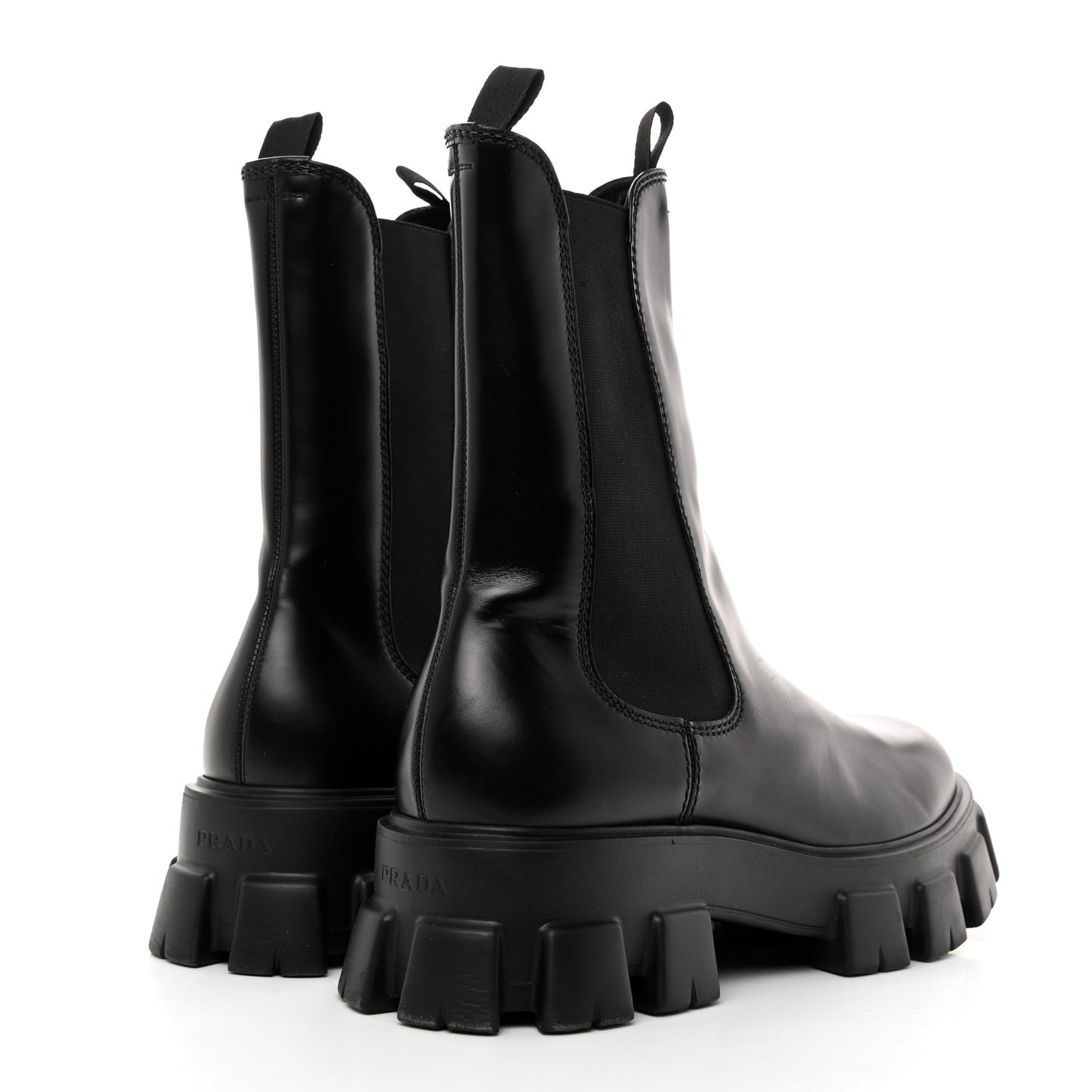 Spazzolato Rois Mens Monolith Chelsea 55mm Tall Boots 11 Black