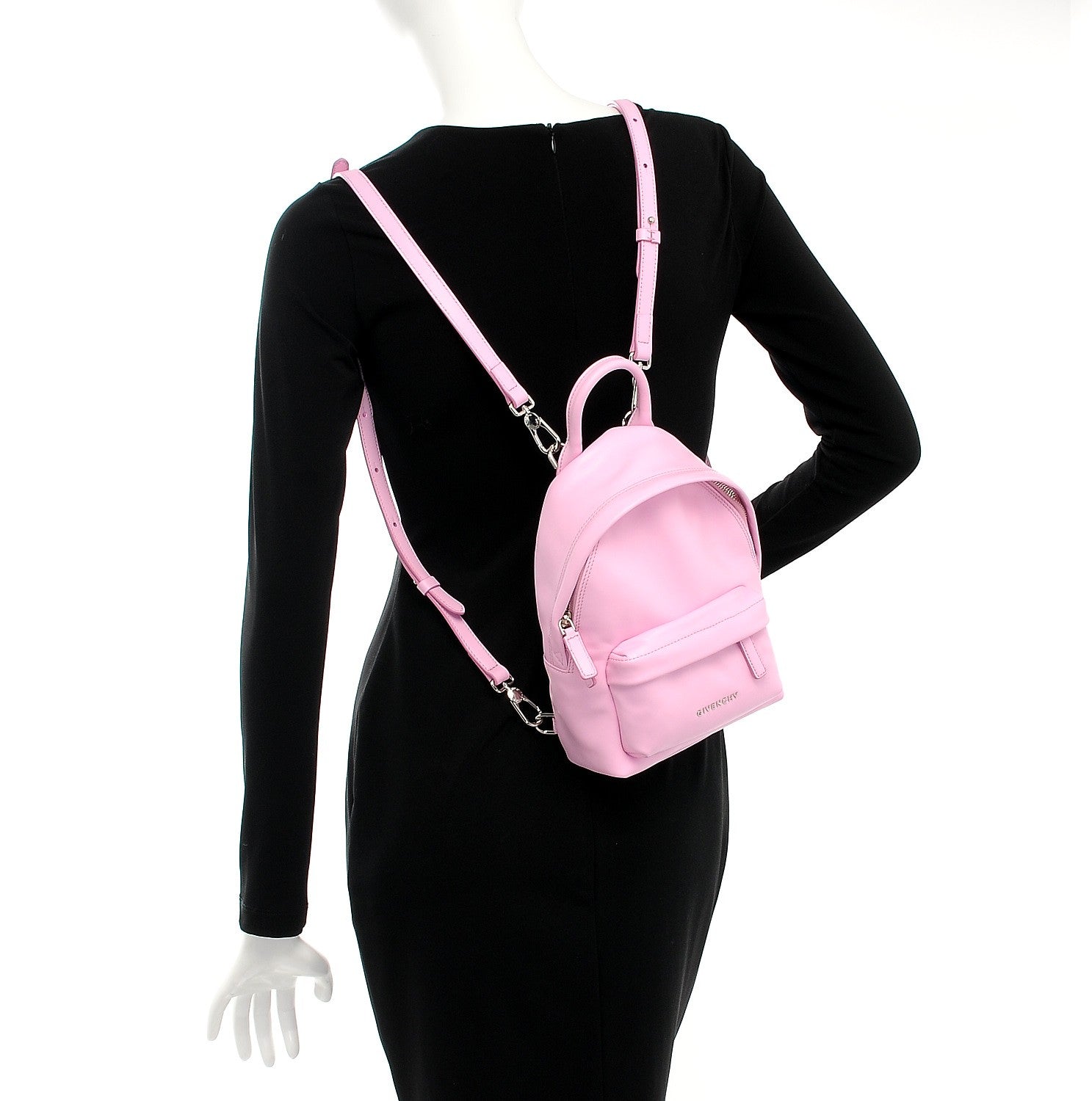 Givenchy Smooth Calfskin Nano Backpack Bright Pink 2 of 7