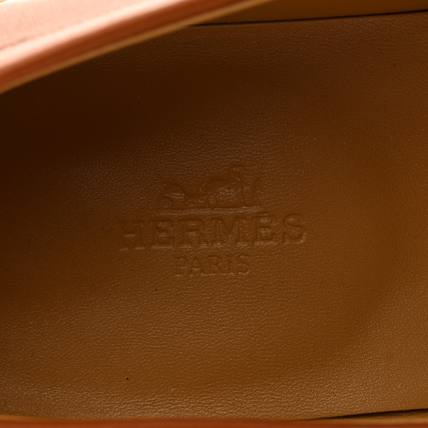 Hermes Heritage Calfskin Womens Kennedy Loafers 40 Naturel 5 of 12