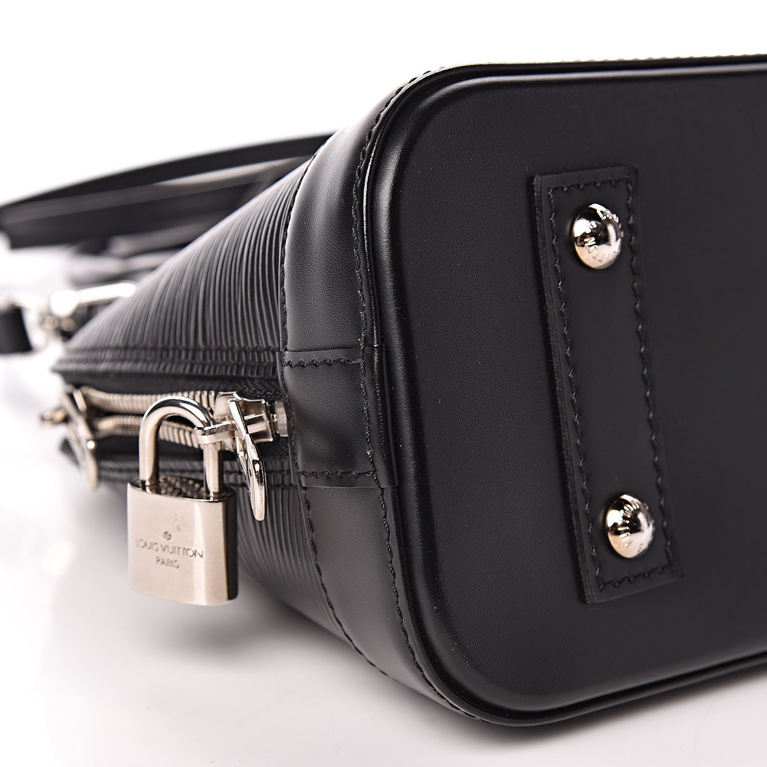 Louis Vuitton Epi Alma BB Black 9 of 10