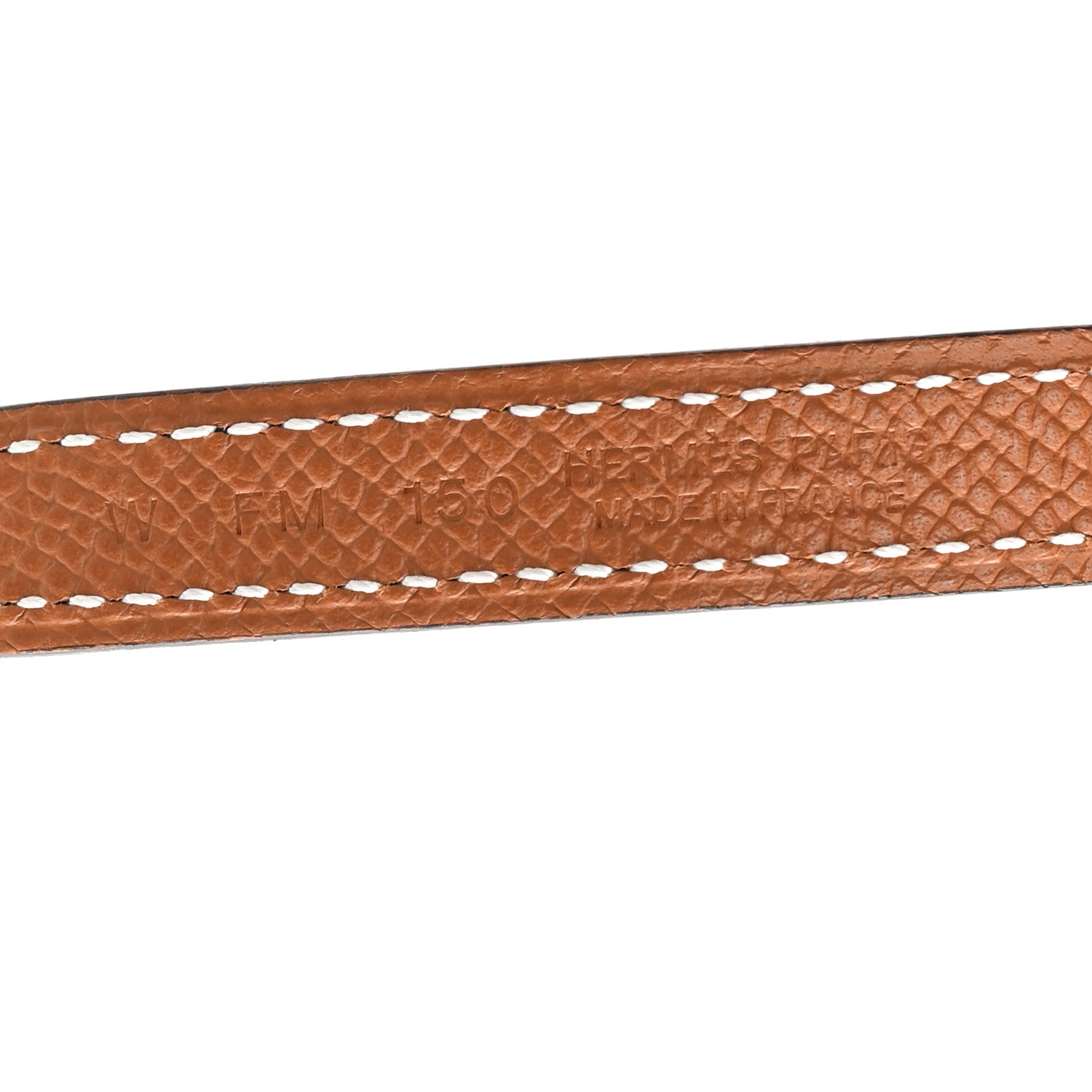 Hermes Epsom Swift 13mm Heritage Belt 90 36 Gold Black 3 of 5