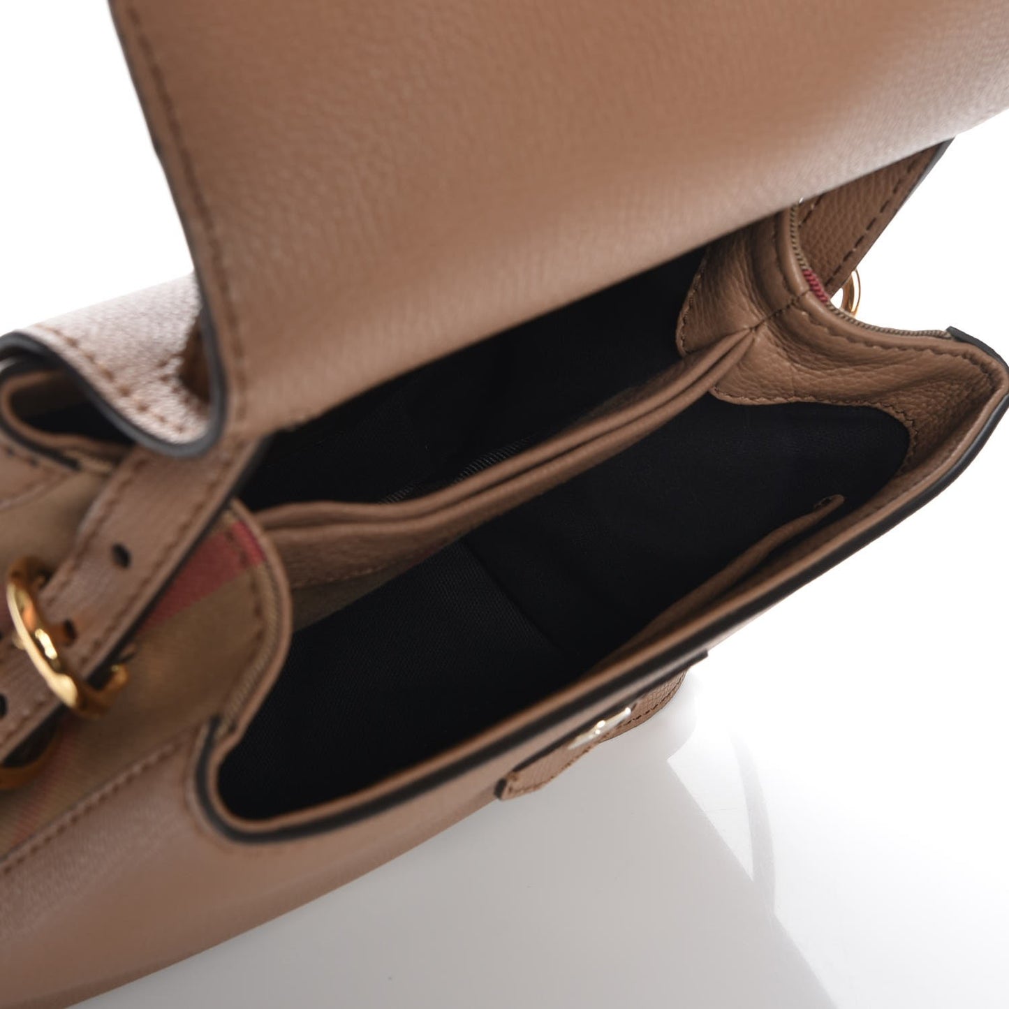 Derby Calfskin House Check Small Camberley Dark Sand
