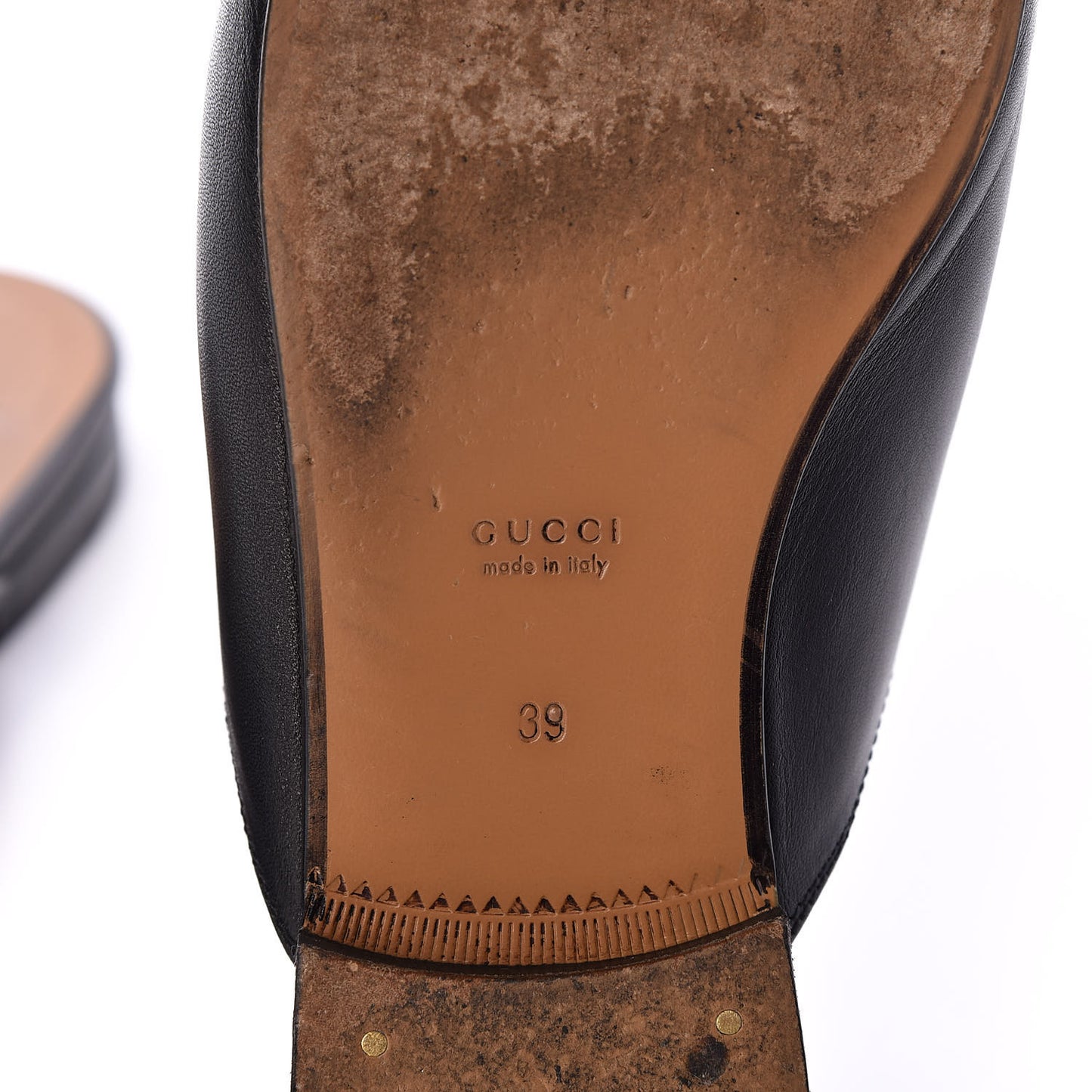 Calfskin Womens Princetown Slippers 39 Black