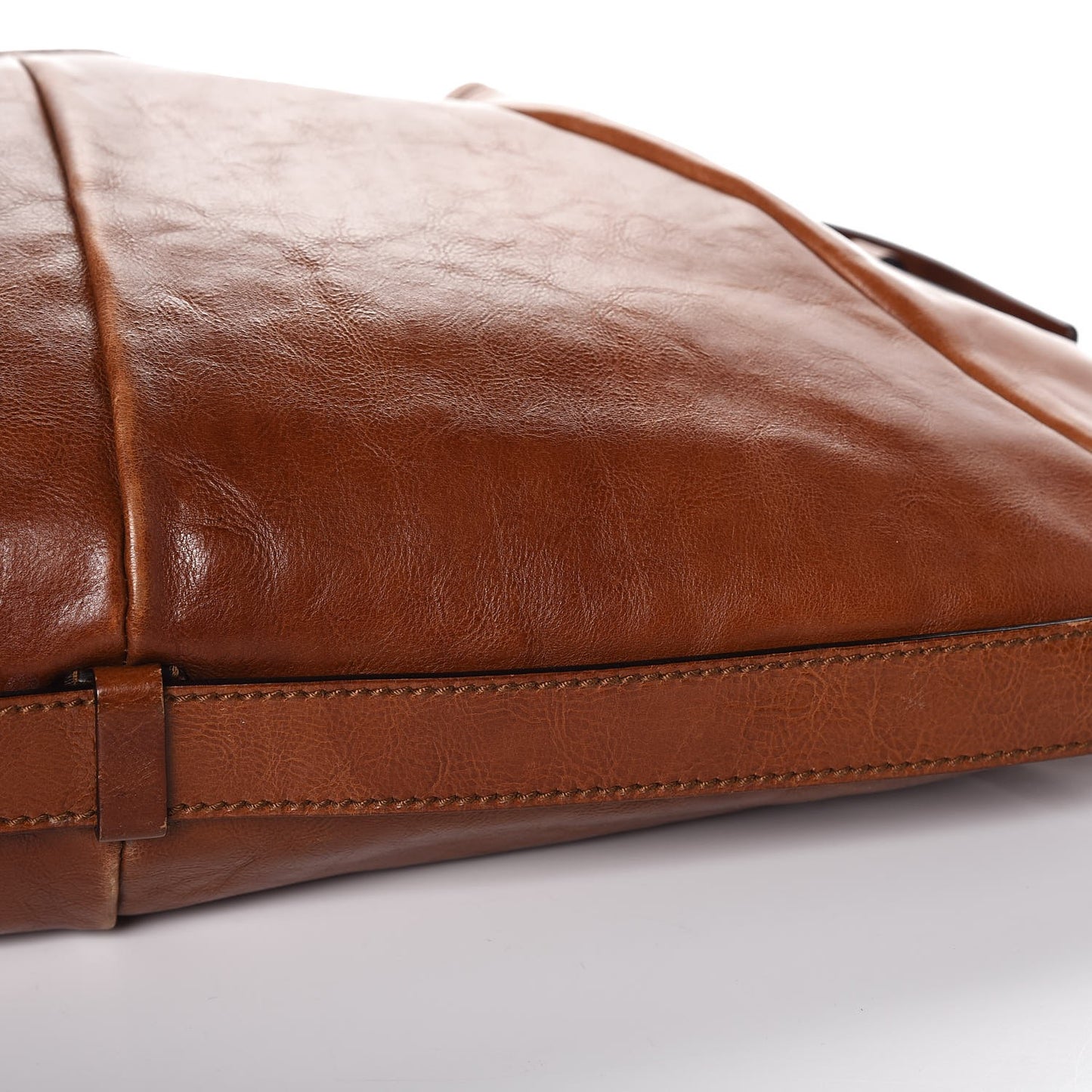 Buffalo Large Mombasa Horn Hobo Brown