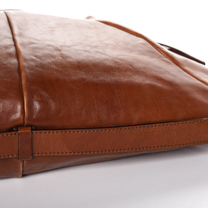 Saint Laurent Buffalo Large Mombasa Horn Hobo Brown 14 of 16