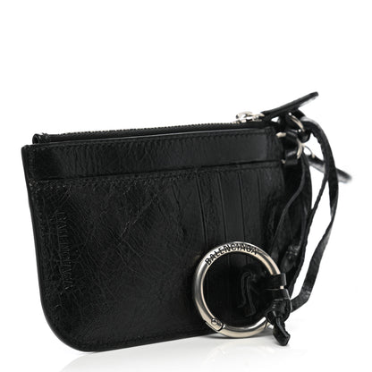 Balenciaga Agneau Le Cagole Clip On Card Mirror Black 3 of 11